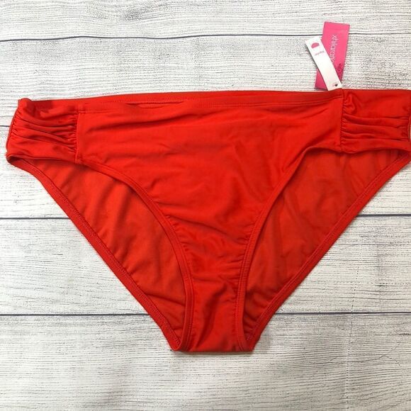 Xhilaration Orange Hipster Swim Bikini Bottom Size 20W NWT - Picture 3 of 8